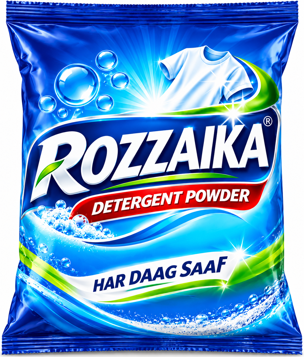 ROZZAIKA detergent powder packaging